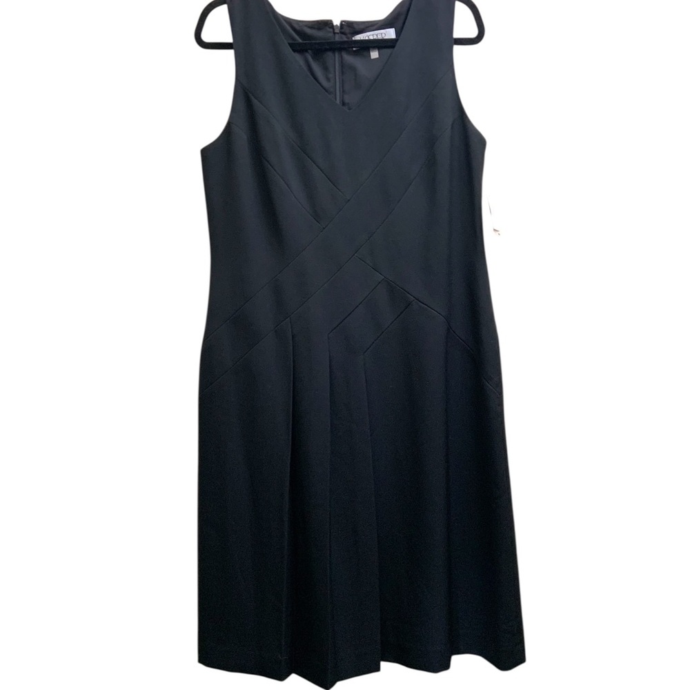 Kasper Black Midi Dress New size 10 - Picture 2 of 5